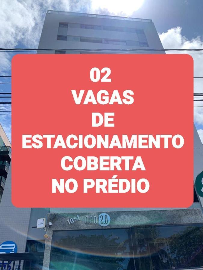 Maceió Na Beira Mar De Pajucara - Edificio Neo 2 - Apartamento Com 02 Quartos - Tem Varanda- Vista Lateral Do Mar - Avenida Doutor Antonio Gouveia 1081- Consumo Eletrico E Pago No Ckeck-Out 1Kwh E 1,35 Reias المظهر الخارجي الصورة